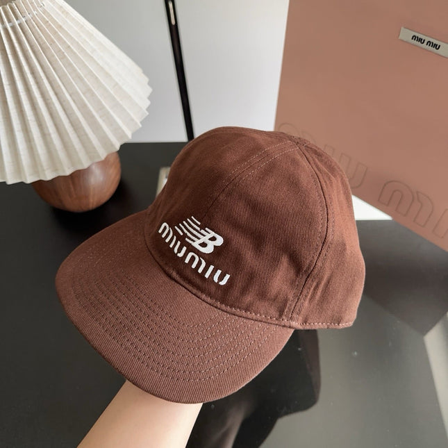 MIUMIU 26S BASEBALL CAP 329820