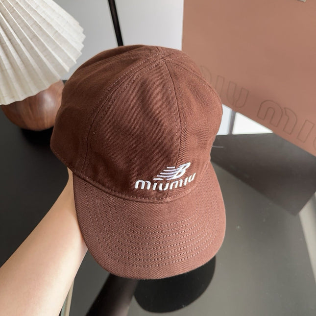 MIUMIU 26S BASEBALL CAP 329820
