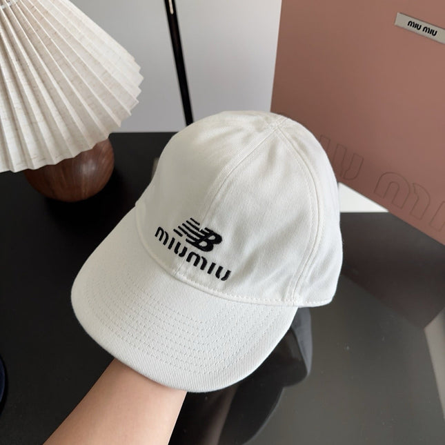 MIUMIU 26S BASEBALL CAP 329821