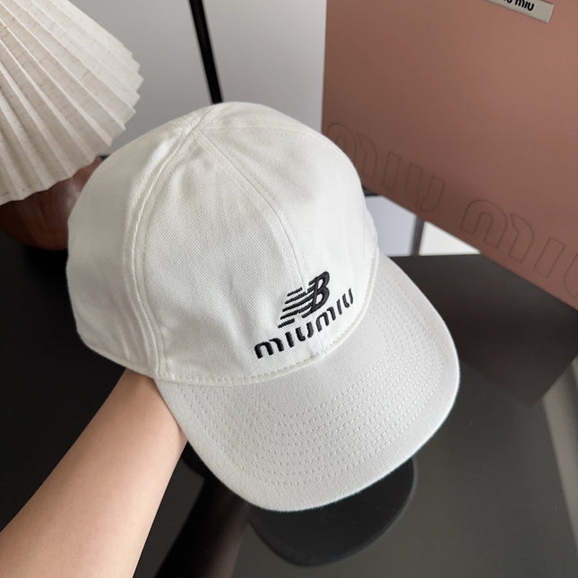 MIUMIU 26S BASEBALL CAP 329821
