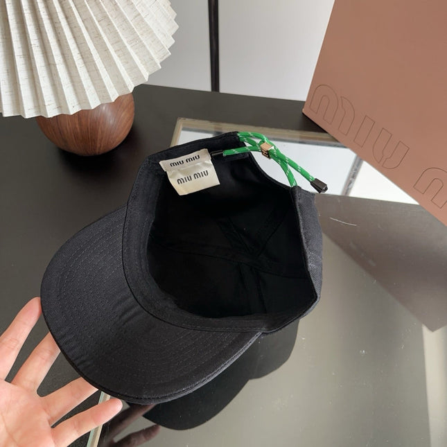 MIUMIU 26S BASEBALL CAP 329822