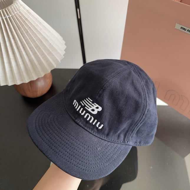 MIUMIU 26S BASEBALL CAP 329823