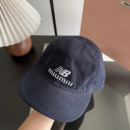 MIUMIU 26S BASEBALL CAP 329823