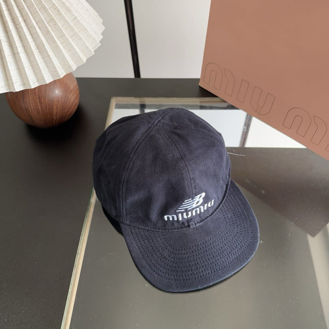 MIUMIU 26S BASEBALL CAP 329823