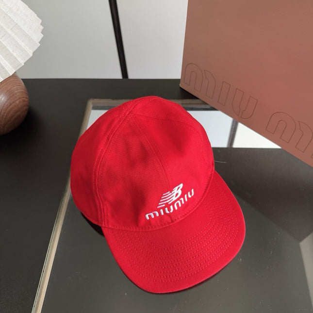 MIUMIU 26S BASEBALL CAP 329824