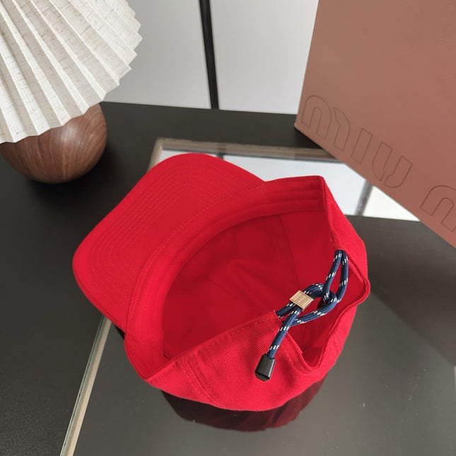 MIUMIU 26S BASEBALL CAP 329824