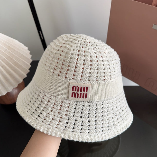 MIUMIU 26S CROCHET BUCKET HAT 339416