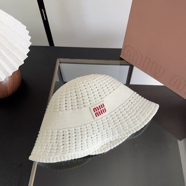 MIUMIU 26S CROCHET BUCKET HAT 339416