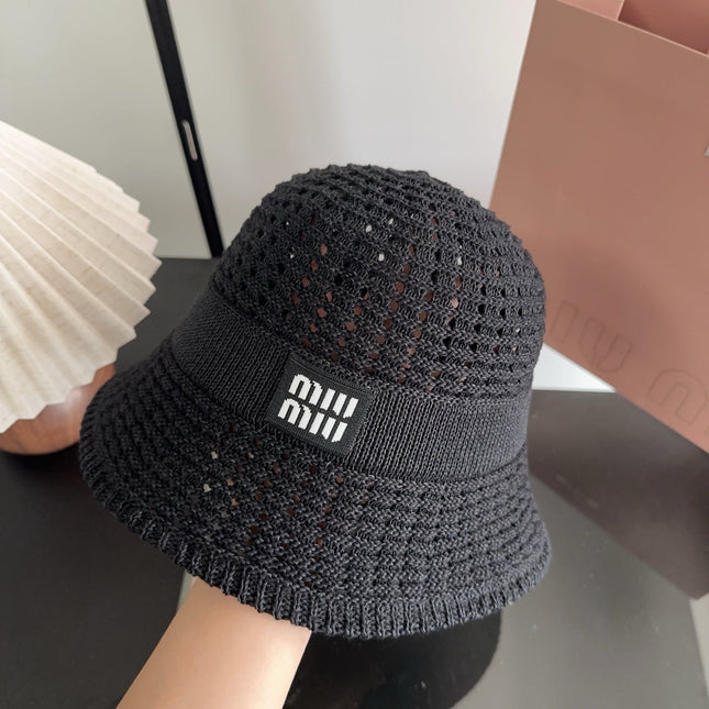 MIUMIU 26S CROCHET BUCKET HAT 339417
