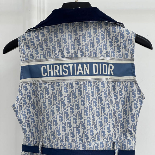 DIOR 26S SLEEVELESS FIT-AND-FLARE DRESS 1420