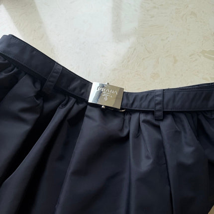 PRADA 26S PLEATED MIDI SKIRT STYLE 941