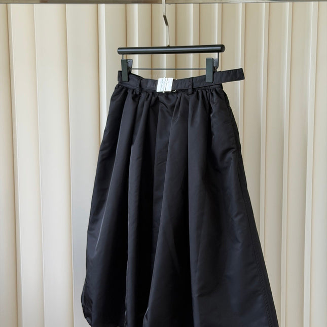 PRADA 26S PLEATED MIDI SKIRT STYLE 941