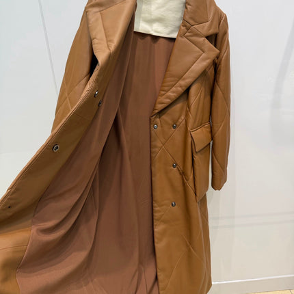 MAX MARA 25S QUILTED LONG COAT 029