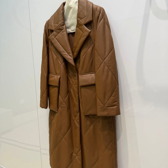 MAX MARA 25S QUILTED LONG COAT 029