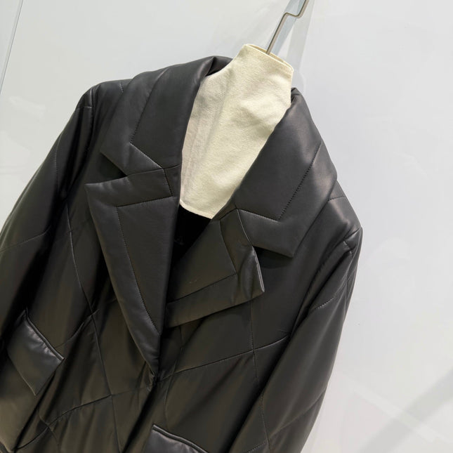 MAX MARA 25S QUILTED LONG COAT 030