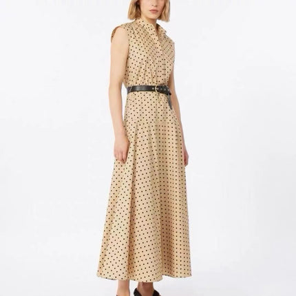 MAXMARA 26S SLEEVELESS MAXI DRESS 258