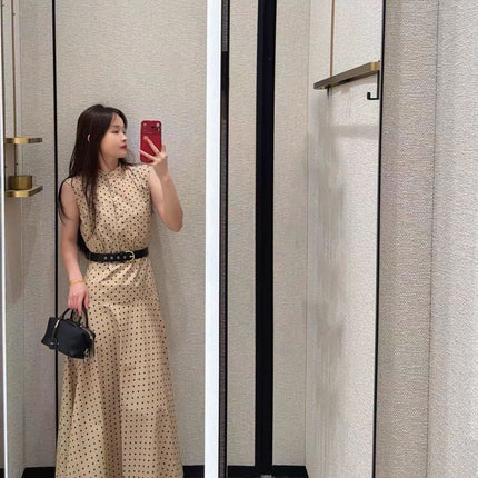 MAXMARA 26S SLEEVELESS MAXI DRESS 258