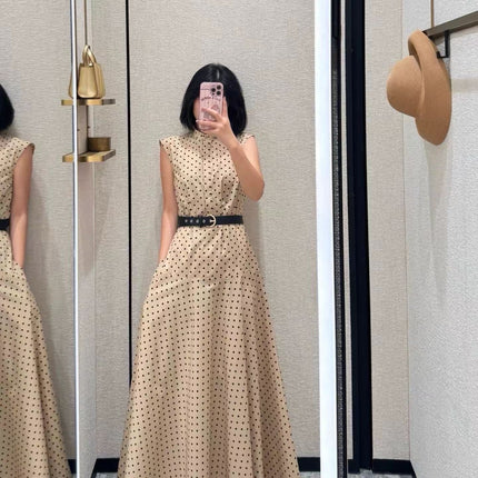 MAXMARA 26S SLEEVELESS MAXI DRESS 258