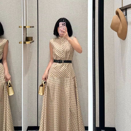 MAXMARA 26S SLEEVELESS MAXI DRESS 258