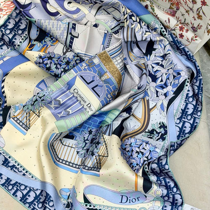 DIOR 26S SCARF 90CM IN SILK 311992