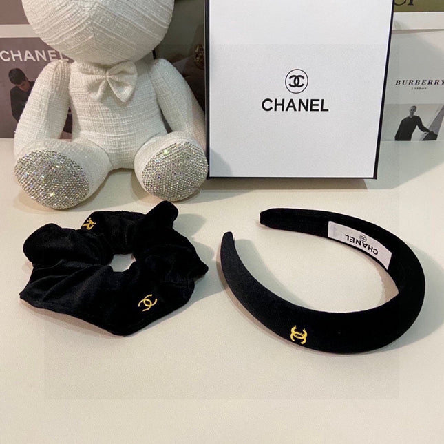 BLACK VELVET HAIRBAND 124628