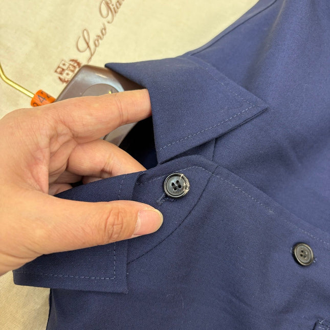 LORO PIANA 26S MAXI SHIRT DRESS 938