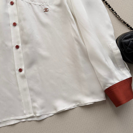CHANEL 26S SILK SHIRT STYLE 1119