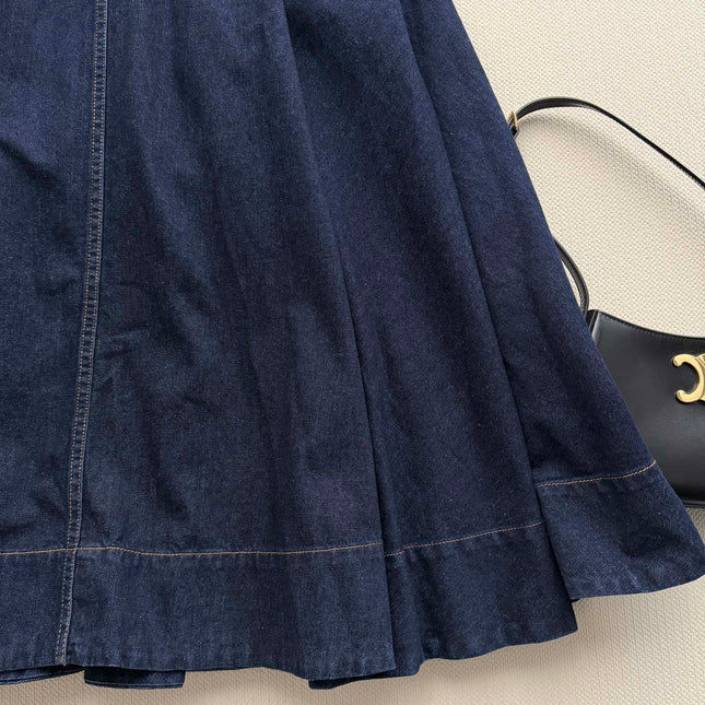 ZIMMERMANN 26S DENIM MIDI SKIRT STYLE 94
