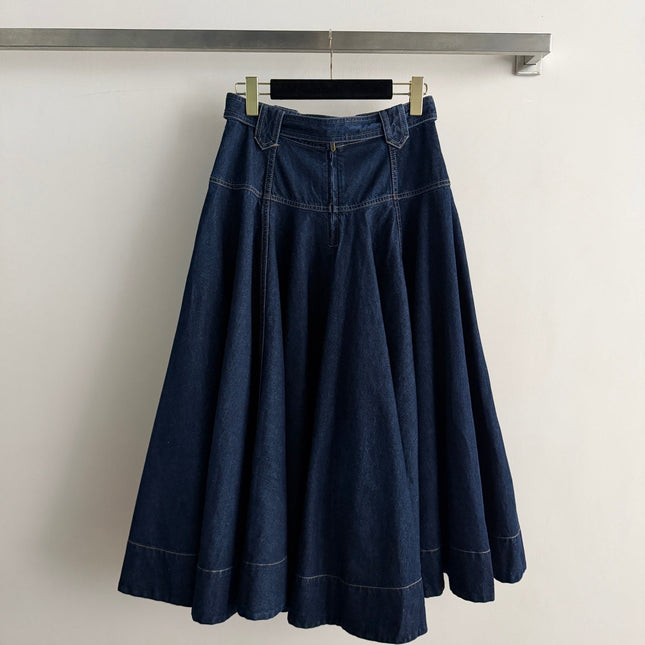 ZIMMERMANN 26S DENIM MIDI SKIRT STYLE 94