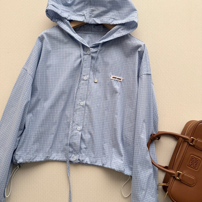 MIUMIU 26S HOODED JACKET 1199