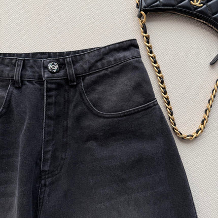 CHANEL 26S HIGH-WAIST WIDE-LEG PANTS 1432