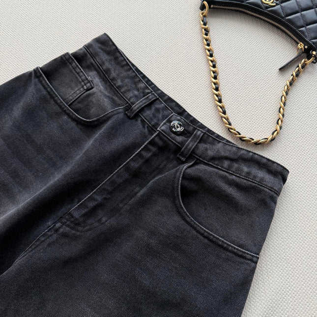 CHANEL 26S HIGH-WAIST WIDE-LEG PANTS 1432