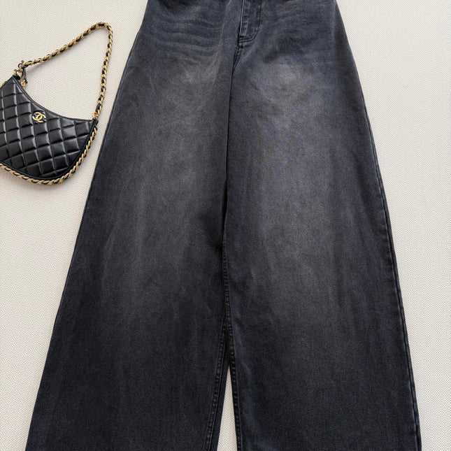 CHANEL 26S HIGH-WAIST WIDE-LEG PANTS 1432