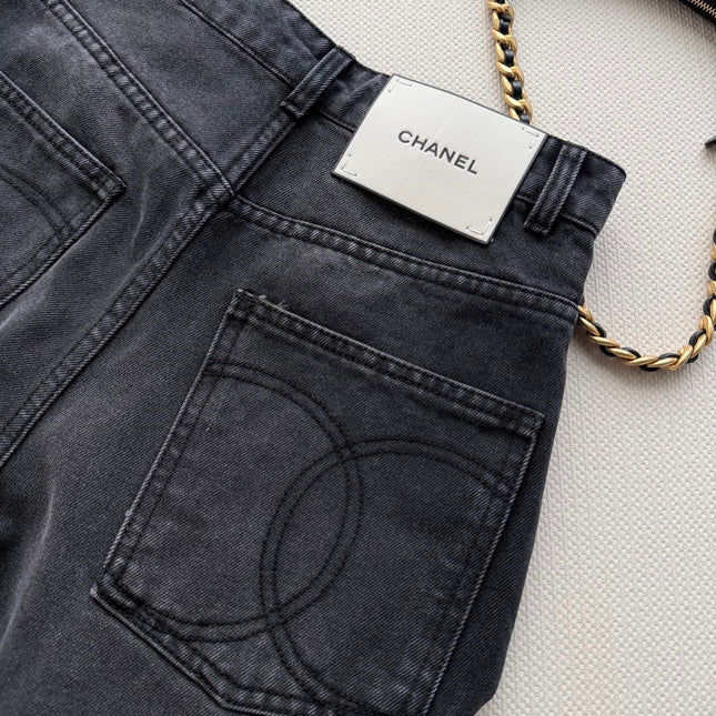 CHANEL 26S HIGH-WAIST WIDE-LEG PANTS 1432
