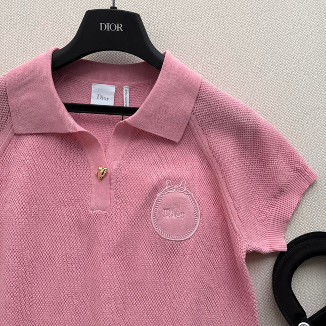 DIOR 26S KNIT POLO SHIRT 1406