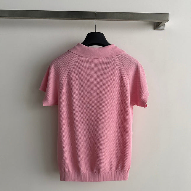 DIOR 26S KNIT POLO SHIRT 1406