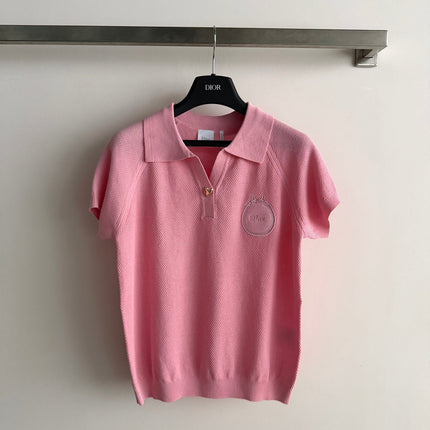 DIOR 26S KNIT POLO SHIRT 1406