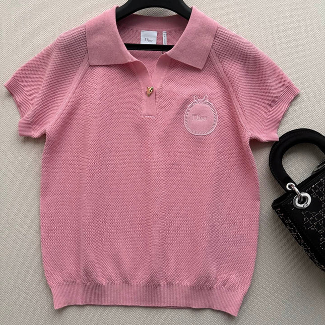 DIOR 26S KNIT POLO SHIRT 1406