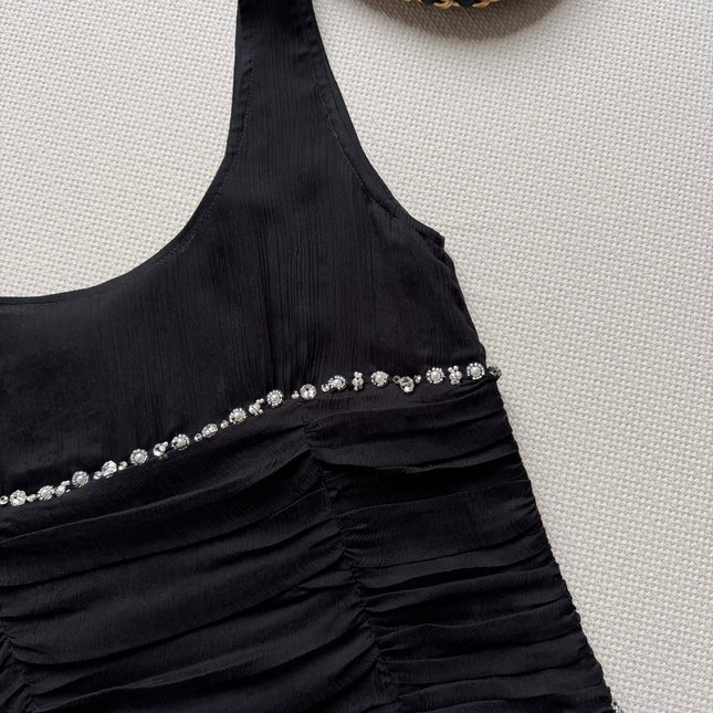 CHANEL 26S RUFFLED CHIFFON DRESS 1311