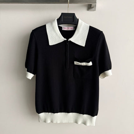 VALENTINO 26S KNITTED POLO SHIRT 385