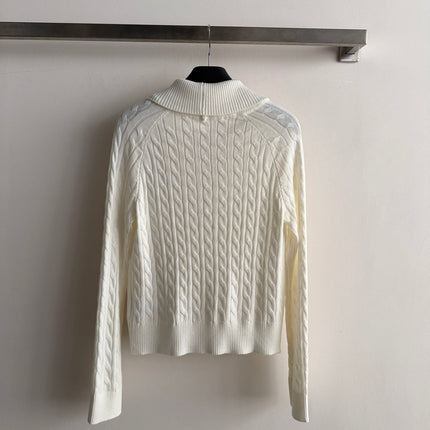 RALPH LAUREN 26S SHAWL-COLLAR CABLE-KNIT CARDIGAN 752