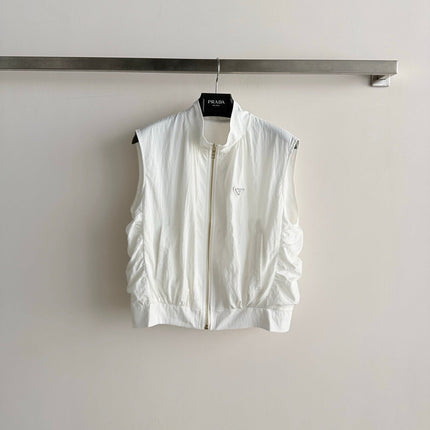 PRADA 26S SLEEVELESS ZIP-UP VEST 1093