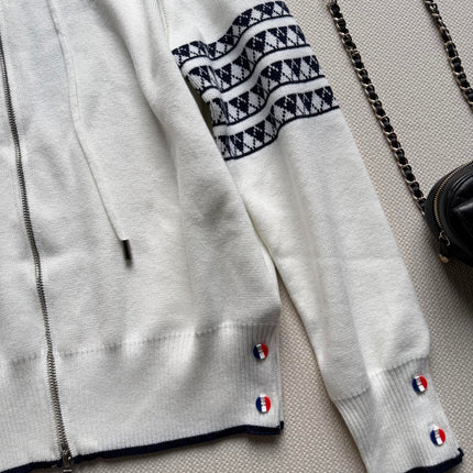 THOM 26S ZIP-UP HOODIE 406