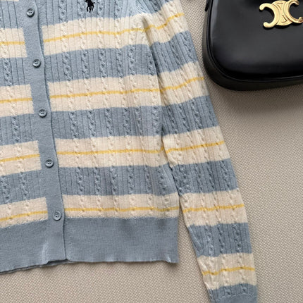RALPH LAUREN 26S CREW-NECK KNIT CARDIGAN 614