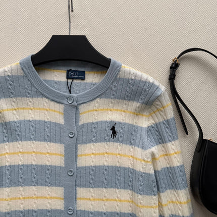 RALPH LAUREN 26S CREW-NECK KNIT CARDIGAN 614