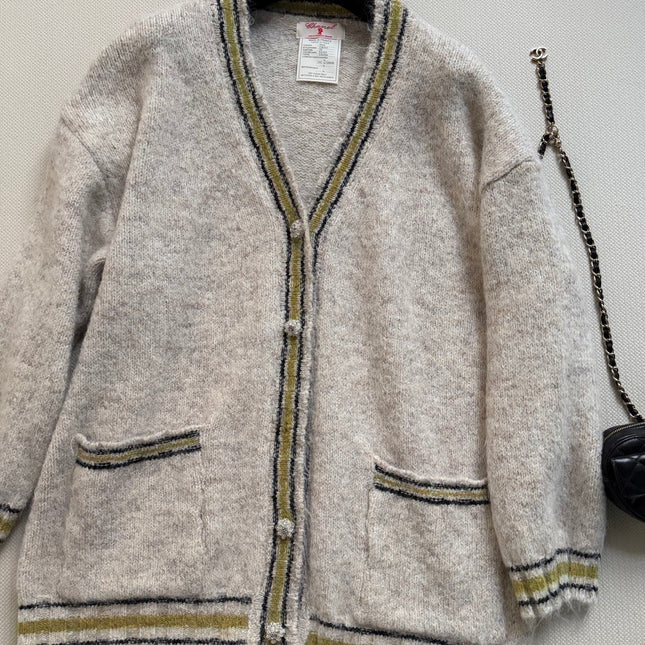CHANEL 26S LONG KNIT CARDIGAN 1743