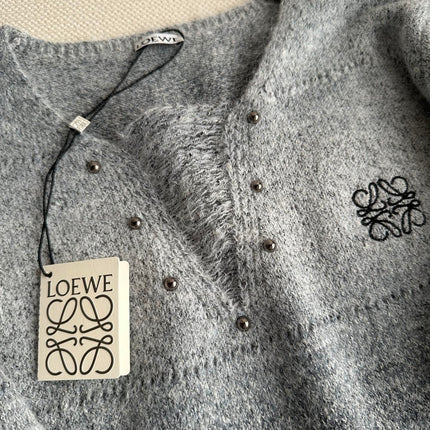 LOEWE 26S V-NECK KNIT SWEATER 630