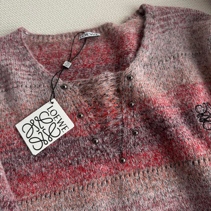 LOEWE 26S V-NECK KNIT SWEATER 629