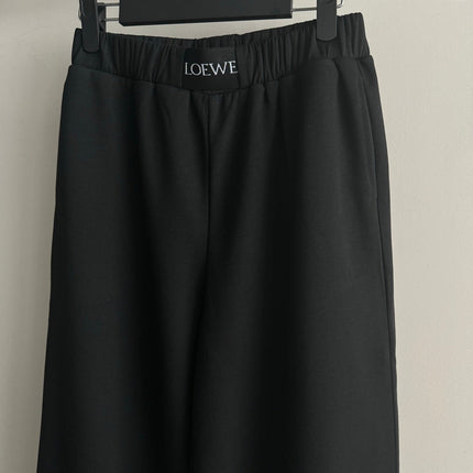 LOEWE 26S ELASTIC-WAIST WIDE-LEG PANTS 638