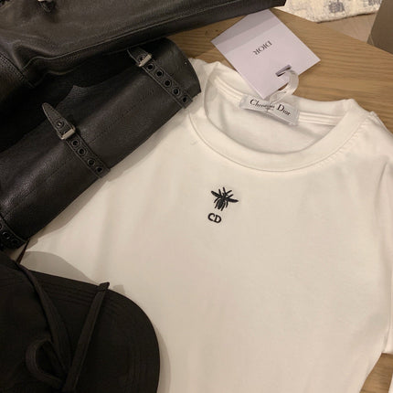 DIOR 25S LONG-SLEEVE PEPLUM T-SHIRT STYLE 185